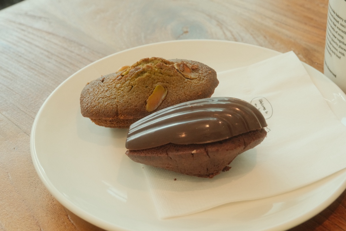 Madeleines at Noci Bakehouse